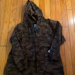 Army camouflage lightweight Coat